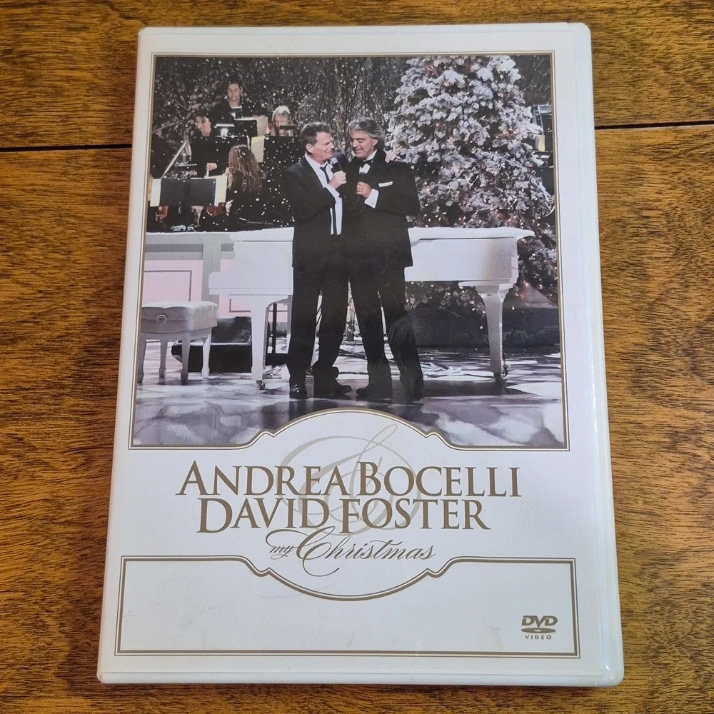 ANDREA BOCELLI & DAVID FOSTER 2009 'My Christmas' Musical Performance DVD - Picture 2 of 10